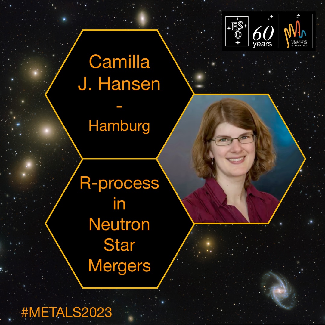 METALS2023's tweet photo. Camilla J. Hansen, researcher and professor at the Goethe-Universität, Frankfurt, Germany, is our invited speaker about r-process production in neutron-star mergers.

We are thrilled to have her share her expertise with us.
#metals2023 https://t.co/WrOItjVWKd