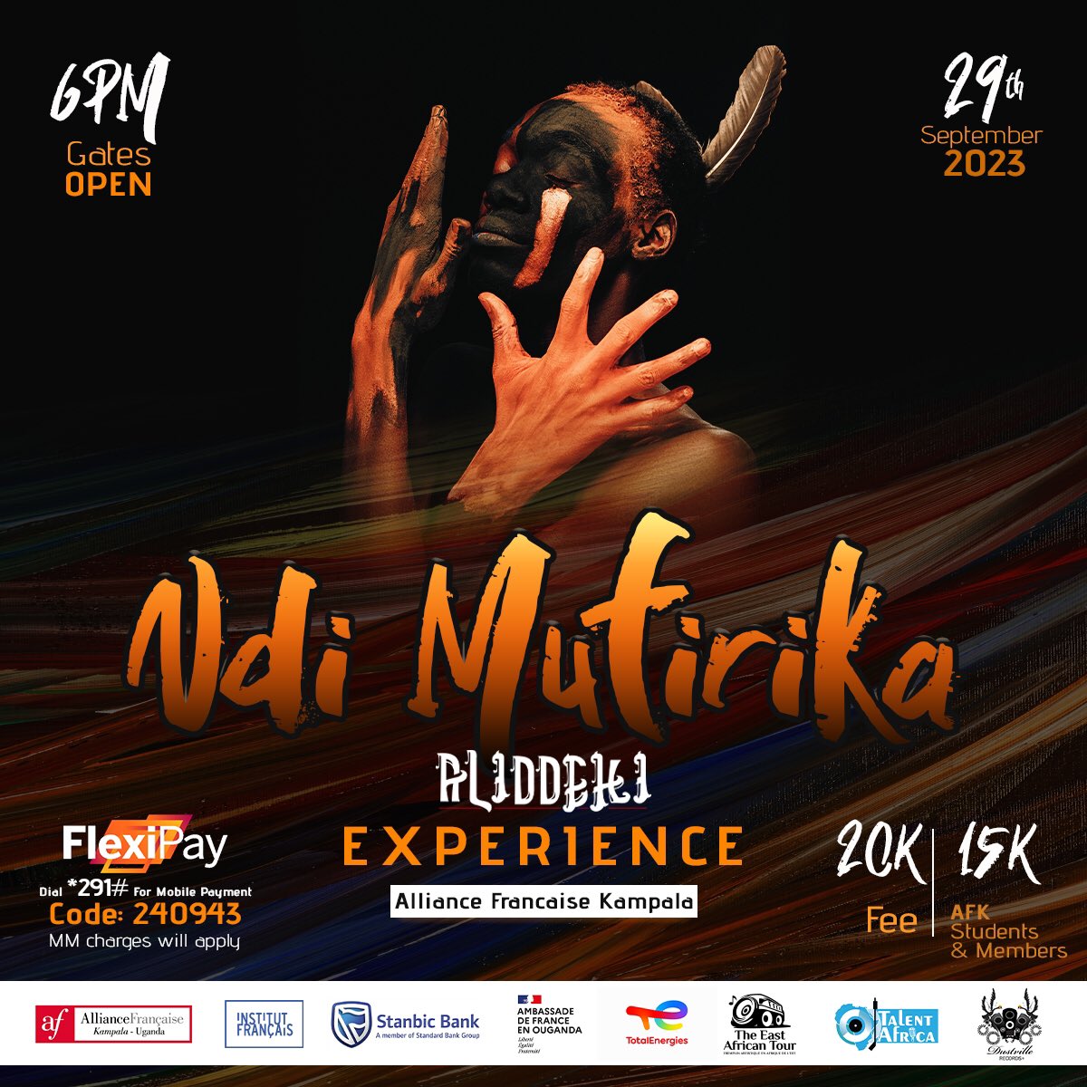 aliddeki_brian's tweet photo. Mufirika Experience on 29th.Sept 2023

Executive director @AbaasaR 
 Stylist and creative director: @JuliusSese 💄@LisaSonia8 📸 @KesonImages 🖼@tokoLevi 
🦾@AFKampala @institutfrancaismaurice @stanbicug @FrenchEmbassyUg @TotalEnergies @eastafricantour @talentafrica @Dustville https://t.co/AMdG8GHpLG