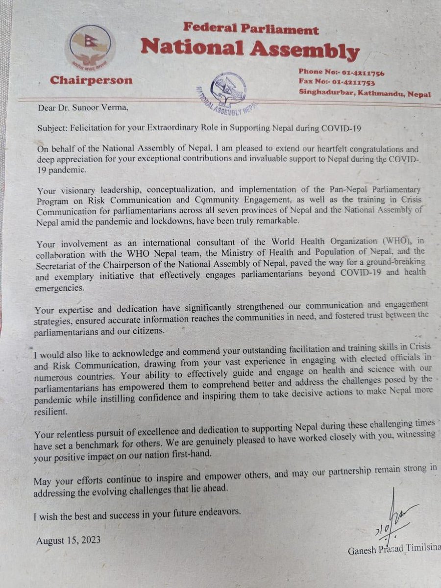 Ganesh Prasad Timilsina tweet media