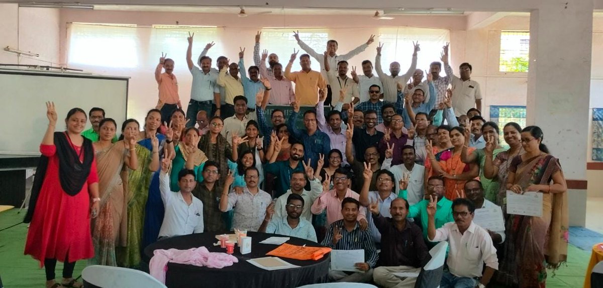iRISEforIndia's tweet photo. A sneak peek into iRISE | TDS Gadchiroli's 3-Day Cascade Workshop! 🎉
With an enthusiastic participation of 60 dedicated individuals, including our Innovation Champions, the IRISE workshop was a resounding success in Gadchiroli on August 10th - 12th, 2023 at Zilla Parishad. https://t.co/HQhRRYaW4i