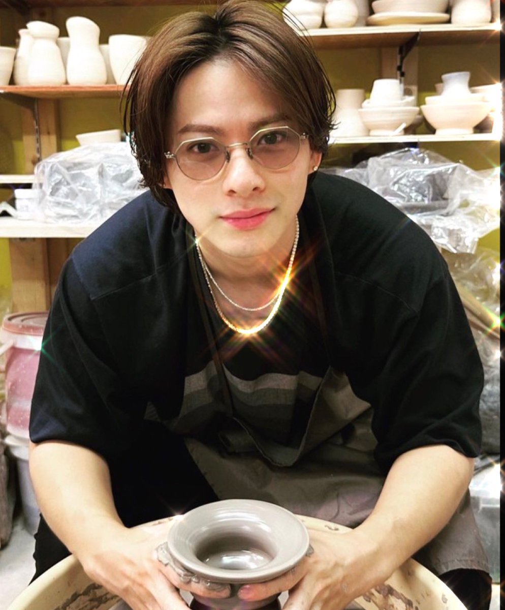 平野紫耀さんのダイアモンドテニスネックレス
