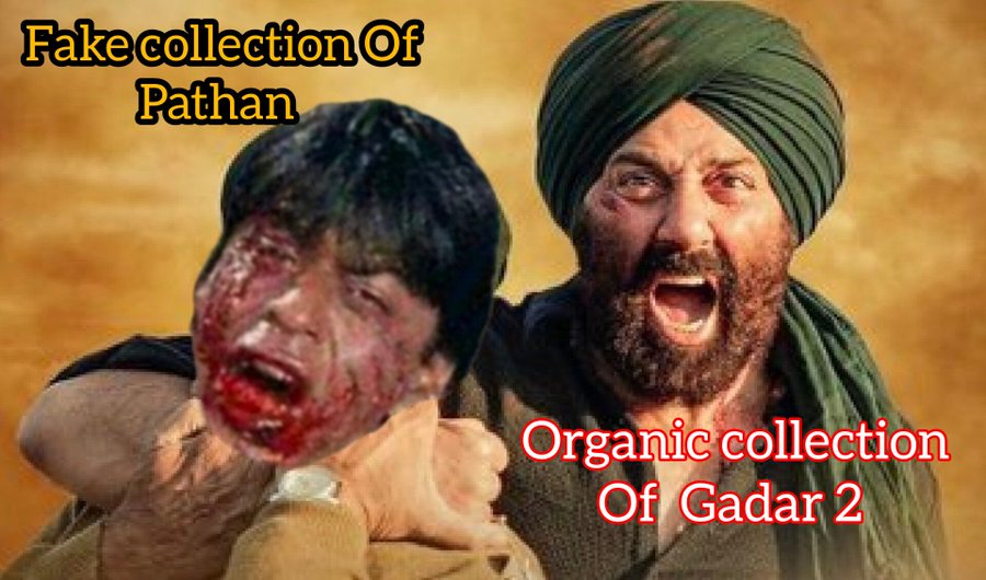 madhav_devil09's tweet photo. @taran_adarsh Gadar 2 cross corporate hit pathan https://t.co/p7XE9Y2DGZ