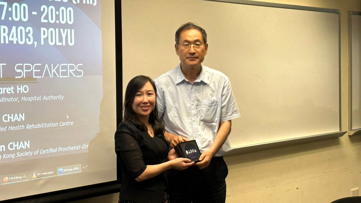 PolyuB's tweet photo. The Prosthetics &amp; Orthotics Forum was organised by PolyU BME on 18 August 2023 on PolyU campus, and was attended by over 50 P&amp;O practitioners, researchers and research students. More details: https://t.co/cBcDsAmzdf

#PolyUBME #BME #research #prosthetics #orthotics #forum https://t.co/qoGzwO8v3b