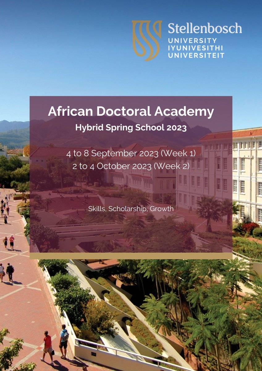 African Doctoral Academy - ADA tweet media