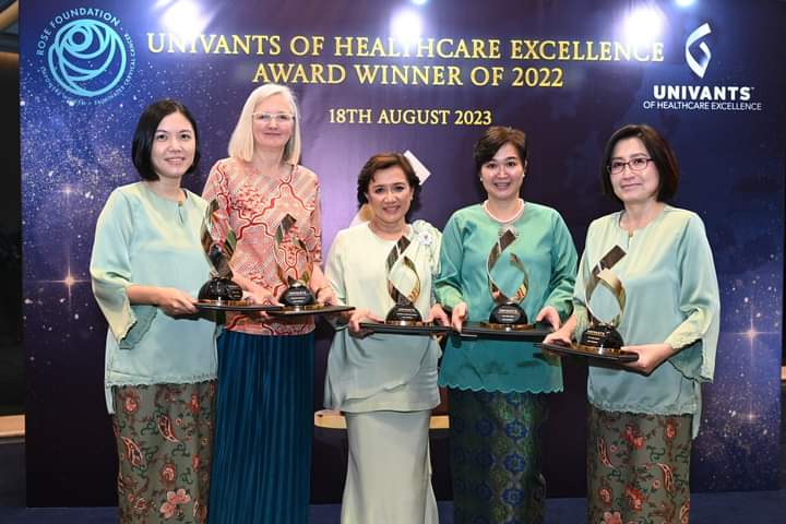 ProgramROSE's tweet photo. We are honored to be recognized as the FIRST Asian winner within the prestigious Top 3 of the UNIVANTS of Global Healthcare Excellence Award 2022.
#ProgramROSE #cervicalcancerelimination #AROSEForEveryWoman #GiftAROSE
@YinLWoo @ProfAdeeba @SavilleMarion @ACPCC_ https://t.co/NJZcfEStLa