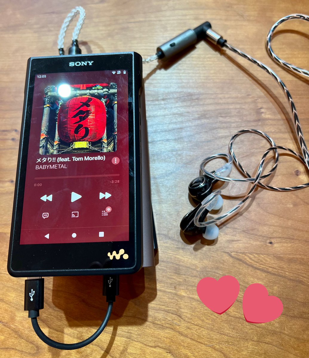 ywfAr6tgZ6gymWE's tweet photo. メタり‼️
もっともっとパワーが欲しくて笑
#DITA #perpetua #wm1am2 #astellkern #PA10 #shanling #h7 https://t.co/2rlXr2yrIG