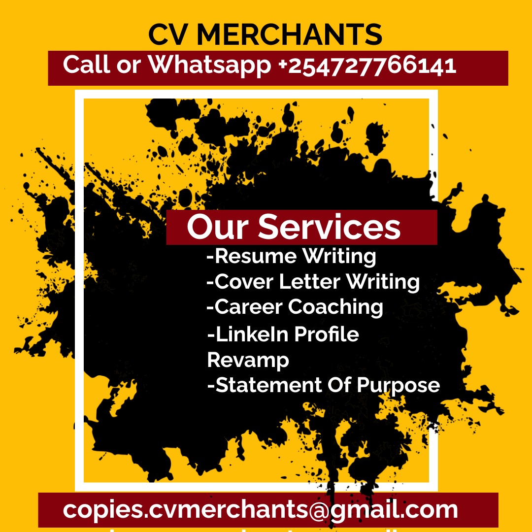 If you have an interview this week make sure your CV is looking good. @CvMerchant can do it for you at an affordable. Return home while smiling after an interview.#CvRevamp #CvWriting #jobsearch
#corporatecommunications #marketing #communication #strategies #publicrelations