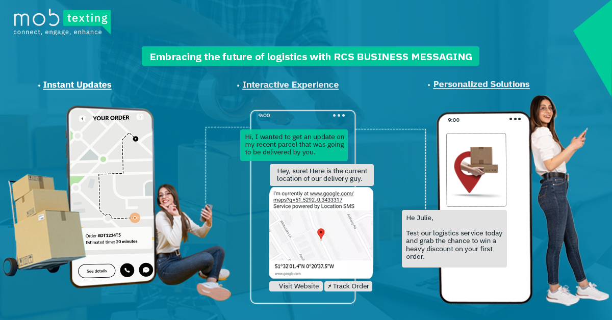 mobtexting's tweet photo. Experience the logistics transformation firsthand with RCS Business Messaging.

#RCSBusinessMessaging #RCS #mobtexting https://t.co/LD4SYJgVzt