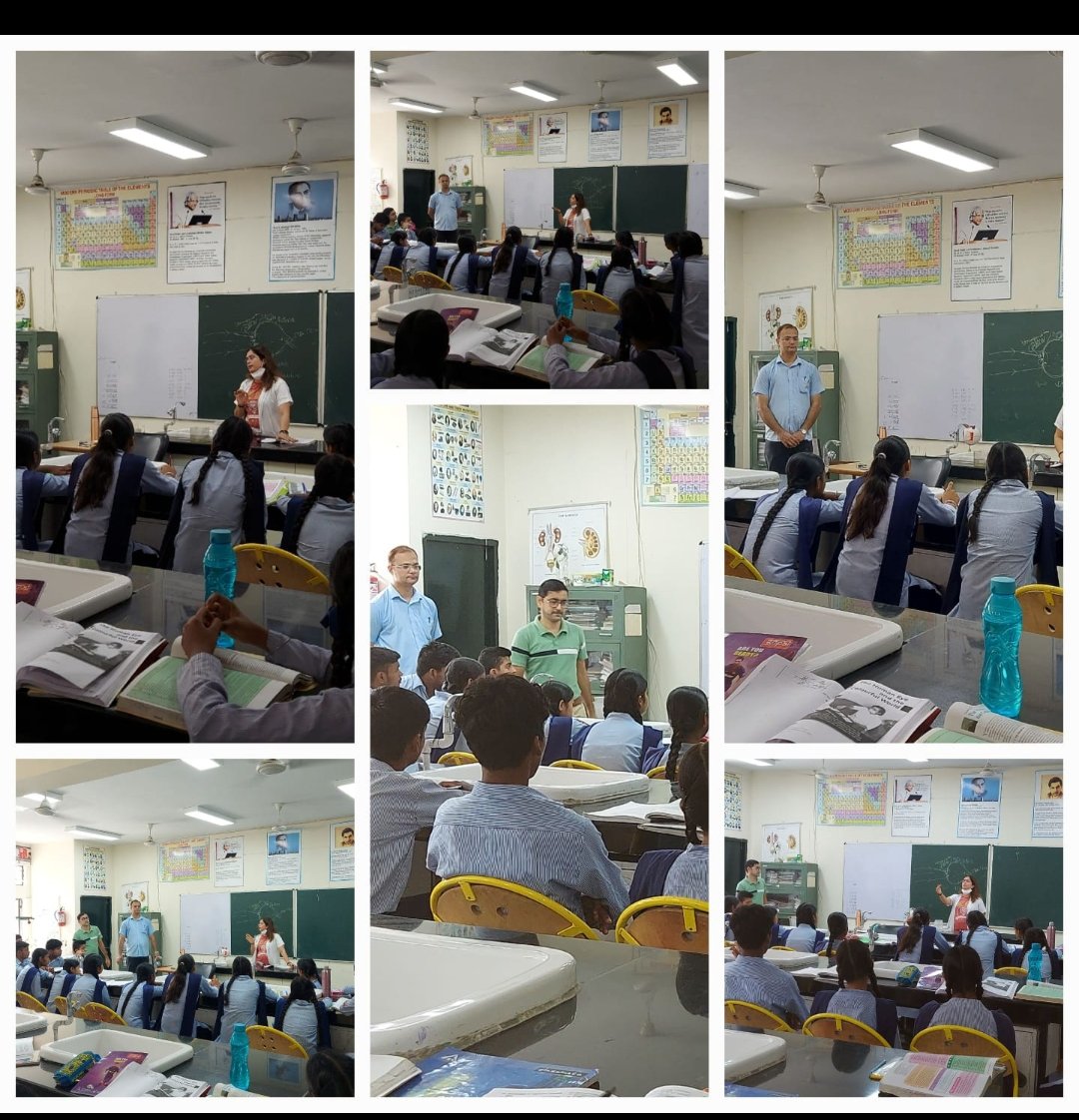 gmhs49's tweet photo. Interactive session  on awareness about the Eyes Protection from diseases and preventive actions by collaboration of health department Chandigarh. On this occasion Dr. Deepshikha Jain MD explained  the structure of eye in science lab.  She emphasis on healthy lifestyle  @gmhs49 https://t.co/jPGqgiQK1r