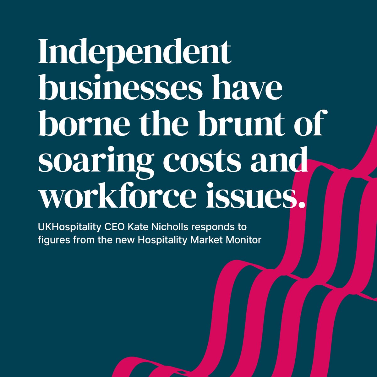 Recent figures from the Hospitality Market Monitor by <a href="/CGA_insights/">CGA by NIQ</a> + <a href="/AlixPartners_UK/">AlixPartners UK</a> show that 1,139 UK sites closed from March 2023 to June 2023.

“It’s vital that the sector, especially our smaller and independent venues, receives as much support as it can get” — <a href="/UKHospKate/">Kate Nicholls OBE</a>