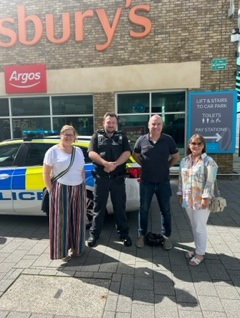 PC Tom Roughley attended Walton High Street on Saturday for a Meet the Beat and had a great time meeting residents and local councillors. 

Look out for our next meet the beat in your local area.
