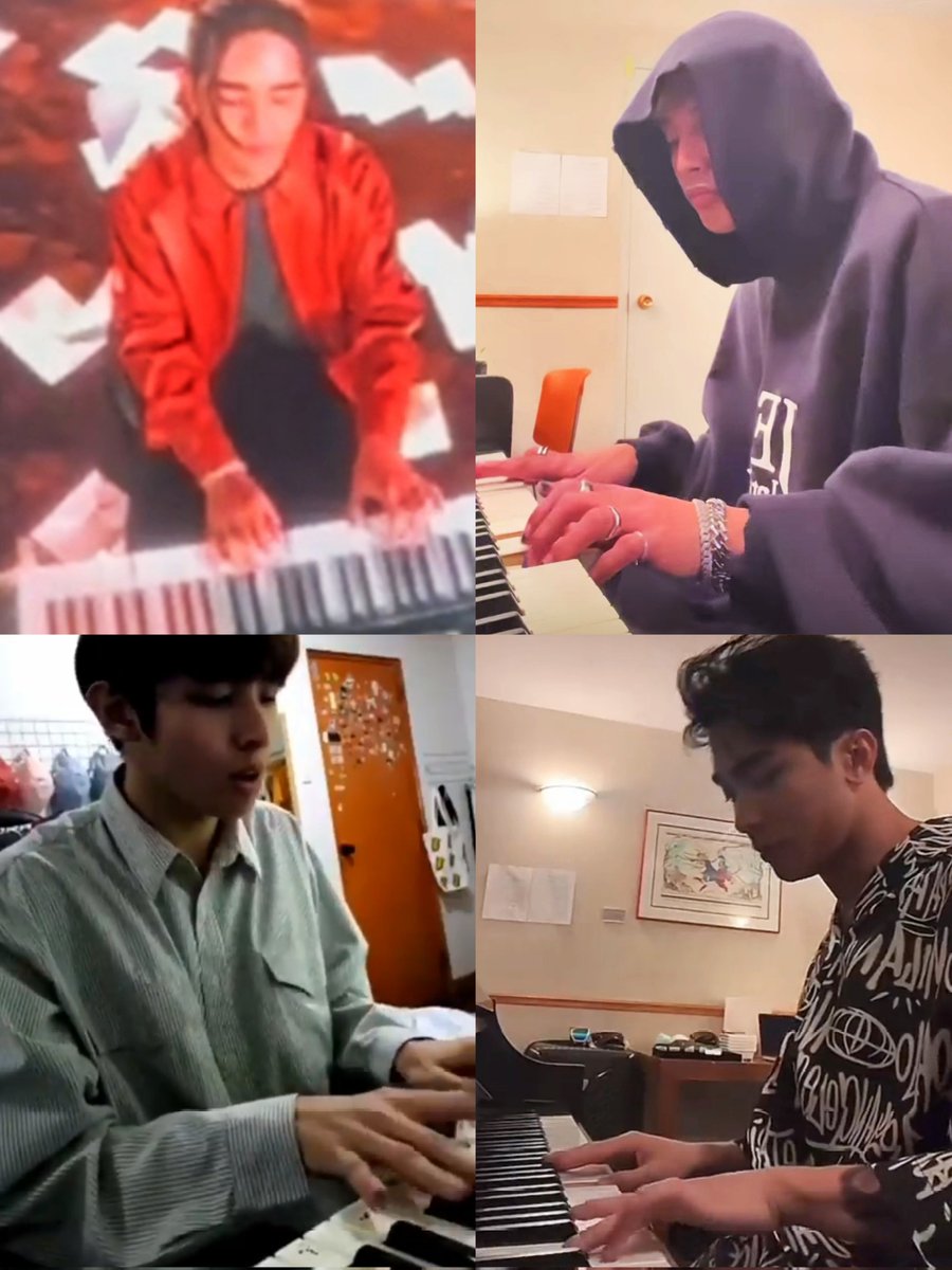 simp4pabkentell's tweet photo. other members
playing piano            vs.               stell https://t.co/Svn0fsS47L