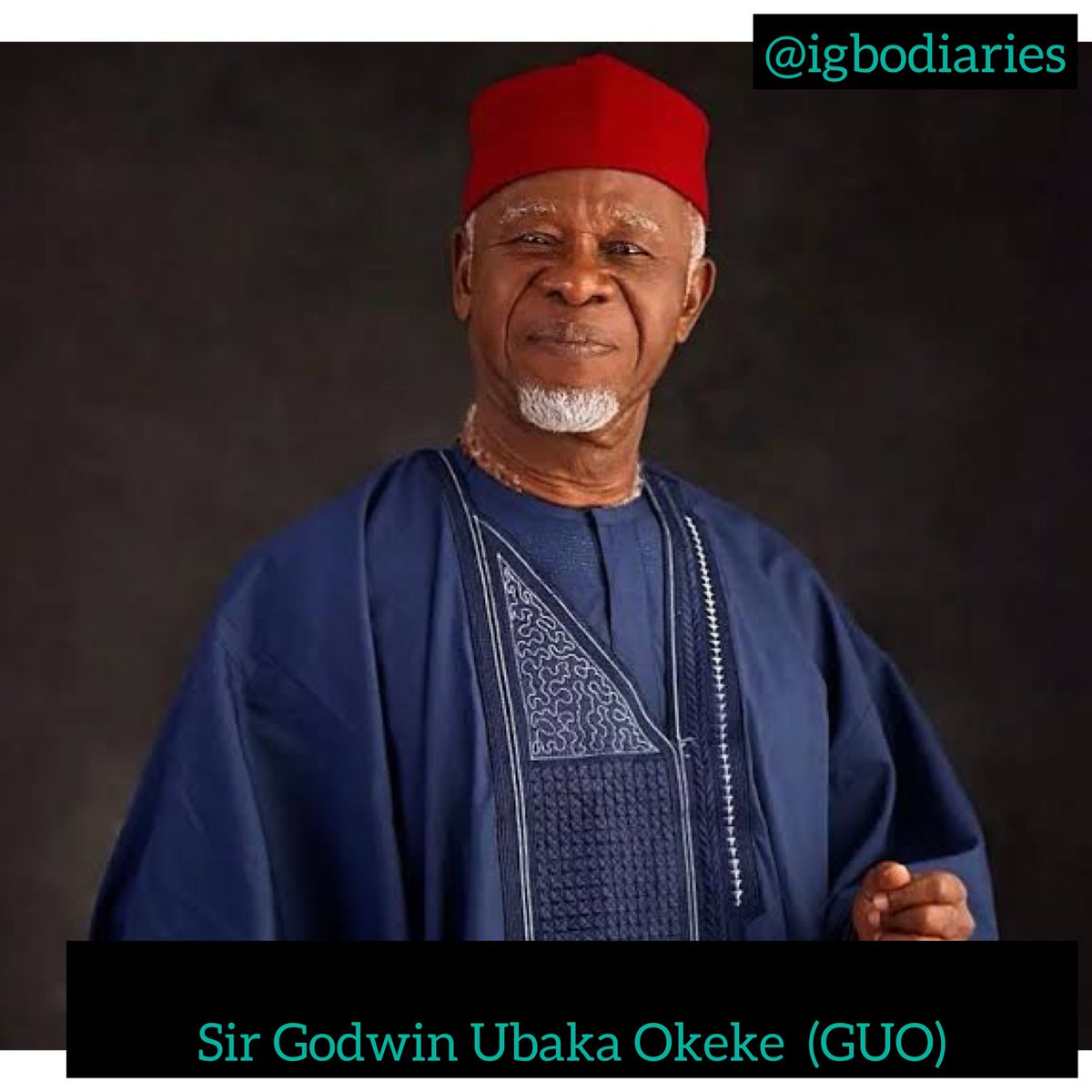 Sir Godwin Ubaka Okeke, who is popularly called GUO, is a popular  transport guru. He is the owner of popular GUO Transport Company. 

Born on the 6th of June in the year 1949 in Onitsha, Anambra State Nigeria. But he is an indigene of Adazi Ani in Anaocha LGA of Anambra.