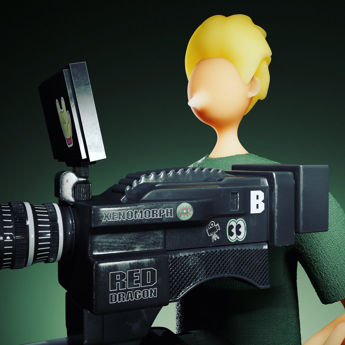 KANA__NIO's tweet photo. XENOMORPH🎥

#film #movie #shooting #camera #xenomorph #red #redcamera #reddragon #映画 #撮影 #illustration #illustrator #3dcgart #3dcgiartist #mindhunter #mindhunternetflix #davidfincher #マインドハンター #maxon #wacom https://t.co/Z5Fkn4Gs9A