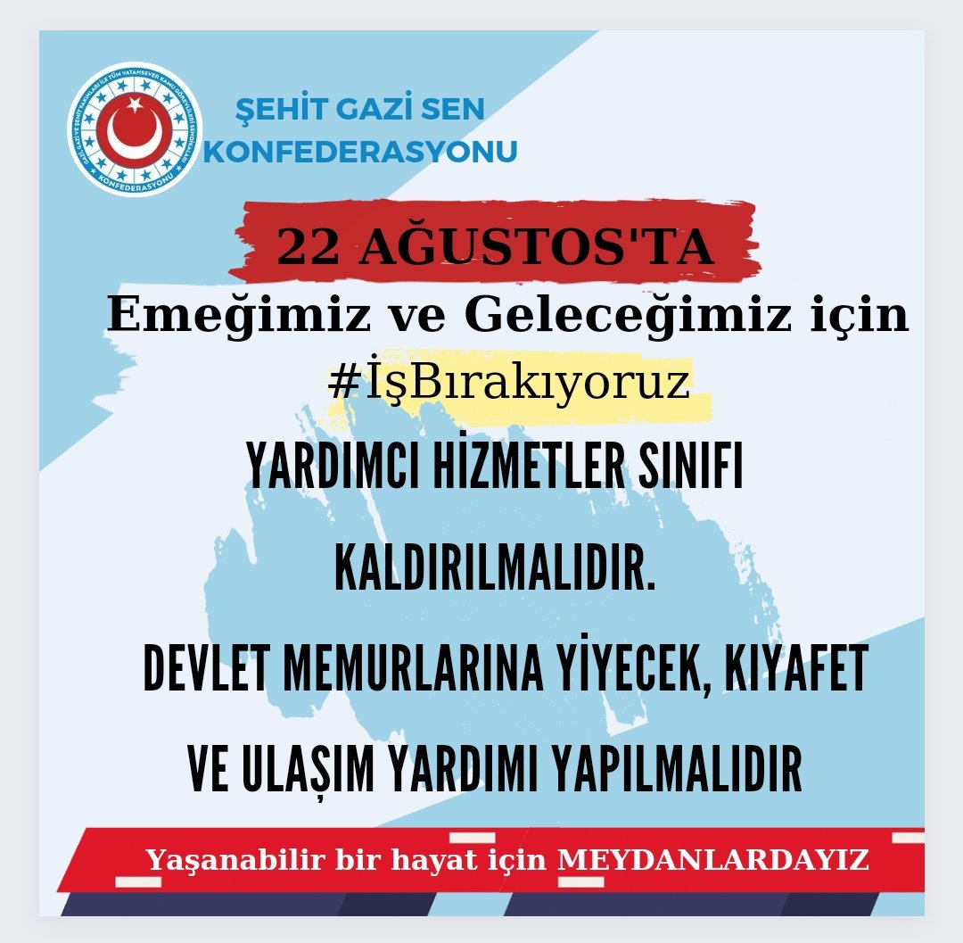 fikretozmn's tweet photo. YARDIMCI HİZMETLER SINIFI KALDIRILMALI. DEVLET MEMURLARINA YİYECEK, KIYAFET VE ULAŞIM YARDIMI YAPILMALIDIR. 
#YardımcıHızmetlerSınıfı
#YardımcıHizmetliSınıfı
#YHSlininÇilesiBitsin https://t.co/4SgkWojSYG