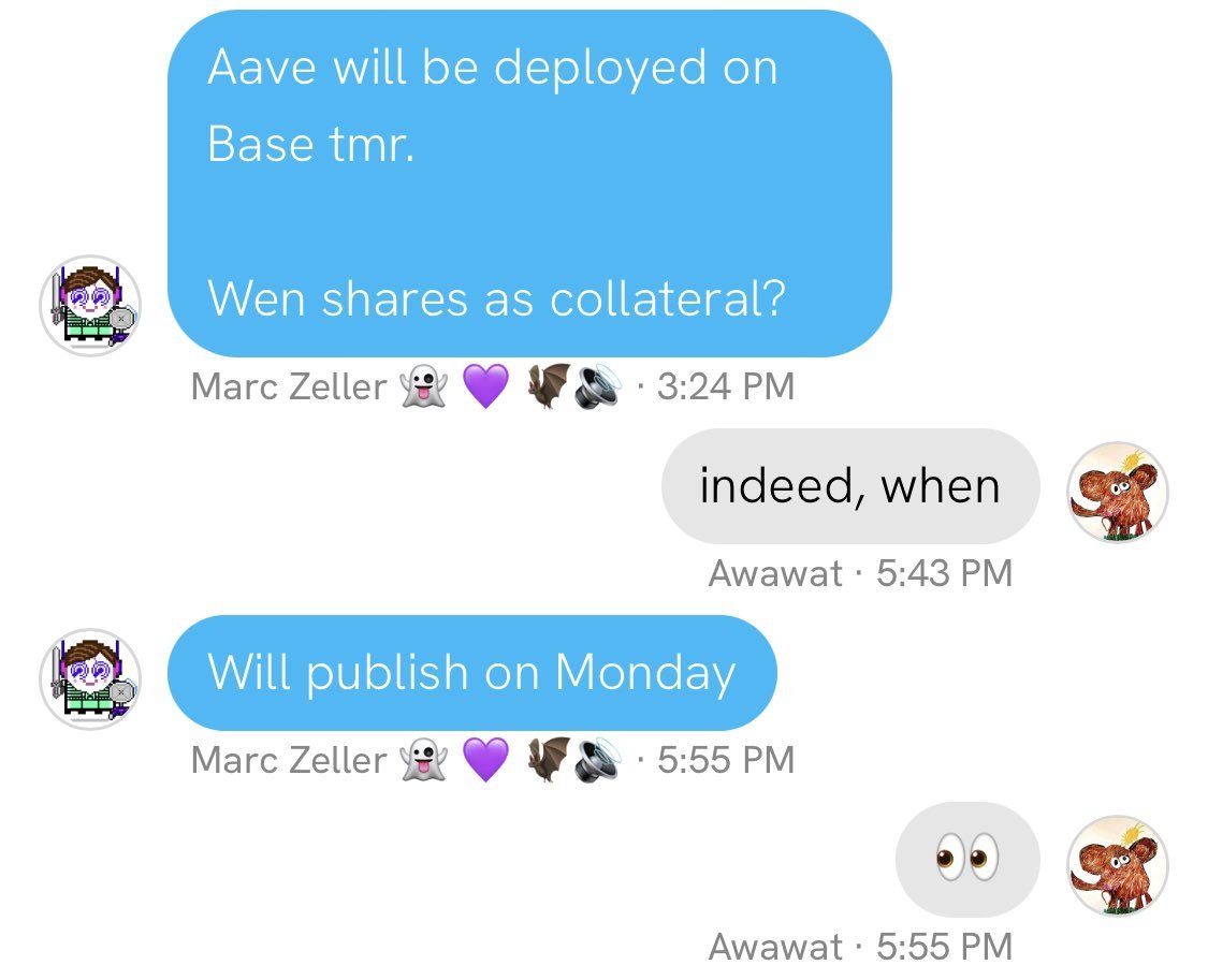 0xThoor's tweet photo. Base🔵 has generated more revenue than Optimism and Arbitrum combined the past 14 days.

This is largely thanks to friend tech📈

But the degeneracy might just be getting started (friend tech on Aave??)

An analysis of Base & friend tech👇

--------------------------------
Base🔵

Base is the layer 2 rollup developed by Coinbase which launched a few weeks ago.

The chain is built with the OP-stack. A fraction of future revenue will therefore flow to the Optimism treasury.

The ecosystem has had an explosive start. First with the $BALD memecoin which quickly gained a market cap of over $100m and then got rugged by the dev and now friend tech taking off.
--------------------------------

Recent performance📊

Since Base went live July 29th👇

Fees📊
$3.4m - Base
$2.6m - Arbitrum
$2.5m - Optimism

Revenue📊
$2.3m - Base
$0.9m - Arbitrum
$0.8m - Optimism

Revenue is calculated as fees paid by users minus cost of posting call-data on Ethereum mainnet.

Contracts deployed last week📊
11k - Base
2.6k - Arbitrum
1.1k - Optimism

This is quite significant and shows just how much activity is happening on Base relative to the other rollups.
--------------------------------

Friend tech

@friendtech has taken crypto twitter by storm and keeps growing in adoption. 

Transactions in the past 24h📊
700k - Base
320k - friend tech

Both hit new highs yesterday in terms of daily transactions. Impressively, Friend tech makes up roughly 50% of all transactions happening on Base currently.

According to @DefiLlama, friend tech is the top revenue generating protocol in the past 24h ($709k) after Ethereum and Tron. 

All transactions on friend tech come with a 10% fee. 5% to the protocol and 5% to the creators. This therefore means that $709k also has been distributed to friend tech users in the past 24h alone🔥

How long can this go on?

The airdrop campaign, which no doubt has attracted a large amount of users, will continue for the next 6 months. That alone should guarantee some sort of activity but not necessarily the same hype as we are experiencing currently.
--------------------------------

The degeneracy might just be getting started

In terms of Base🔵 overall, the ecosystem is going to expand over the coming weeks.

@AaveAave will be arriving on Base this week and other projects like Aerodrome launching soon could attract significantly more users.

Regarding at friend tech

In the past day, non-crypto people have begun utilizing the dapp including Disclosure and people from the Faze Clan.

The tech is still obviously lacking and this will make it more difficult to onboard non-crypto retail. Hoping the team is able to add new features/fix servers relatively fast.

A final note:

friend shares on Aave?👀

Probably not (right?!). I guess we might see later today.

Anyways, overall extremely impressed by the explosive launch for Base and especially the growth of friend tech. 

Will be interesting to see if they can sustain this activity and succeed in onboarding non-crypto users.

If you liked this analysis feel free to like/retweet and follow me for more content like this in the future🥸