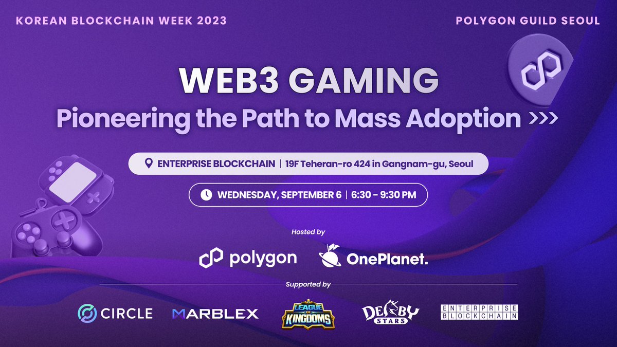 Polygon Guild Seoul 🇰🇷 tweet media
