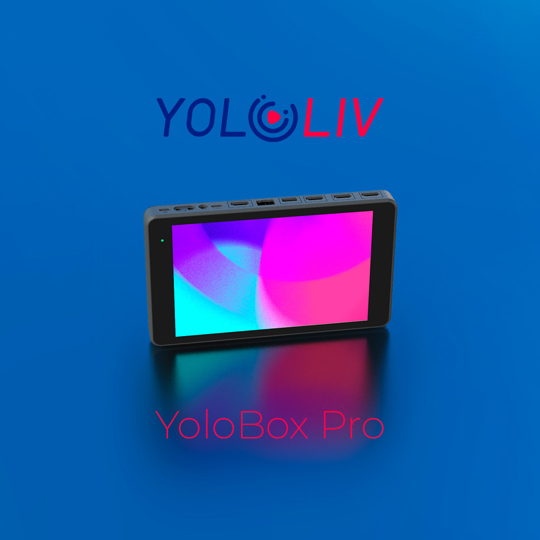 ROBISA's tweet photo. YoloBox Pro @YoloLivTech

Transmisión multiplataforma simultanea
Pantalla LCD táctil de 8"
3 entradas HDMI y 1 USB
H.264/MP4 hasta 1080p

https://t.co/wehxRGgjeW

#Yololiv #Yolobox #Yoloboxpro #Yoloboxmini #Yoloinstream #Yolomax #Yololiveverticam #streaming #broadcasting https://t.co/cjZcEMuTMk