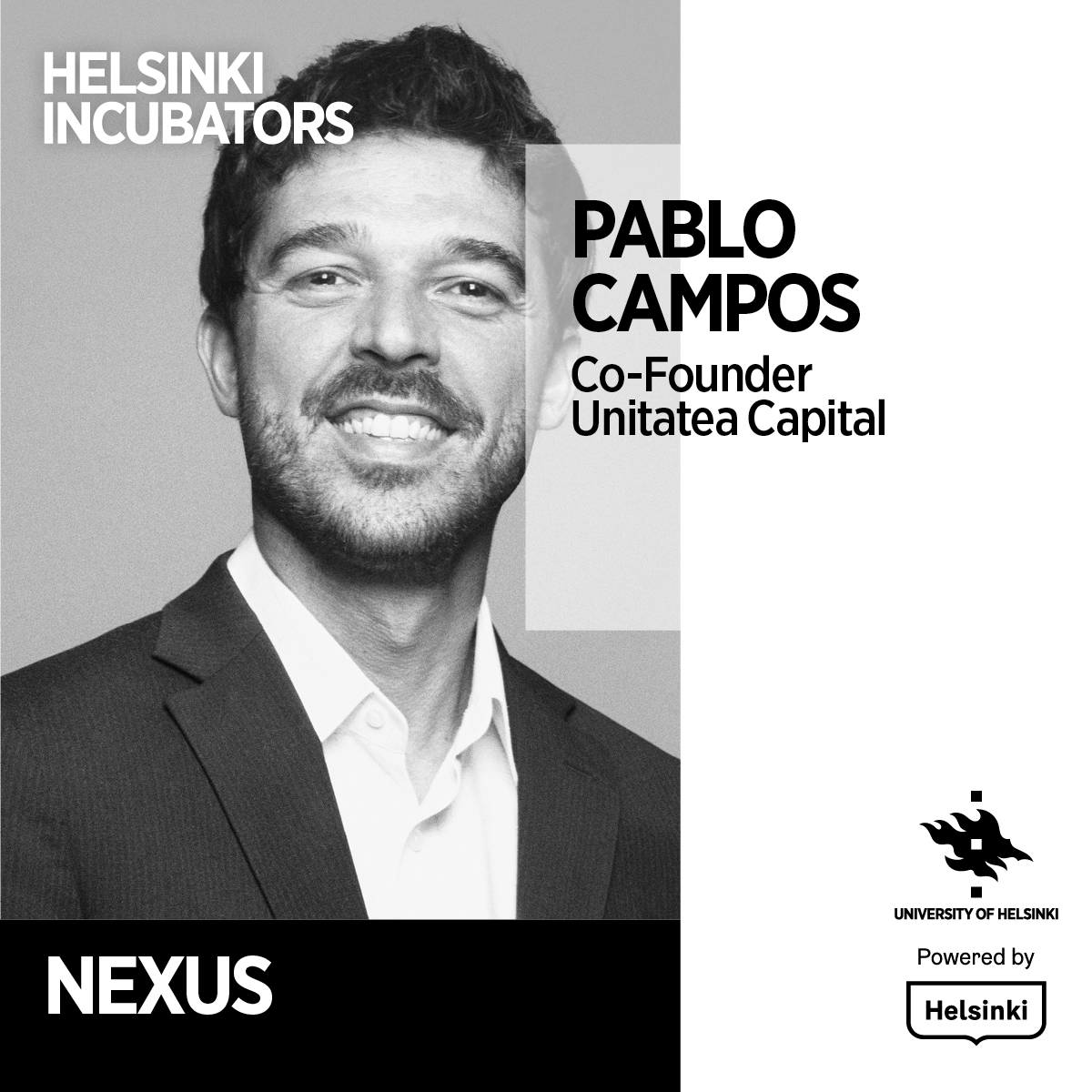 Happy Monday! We're back from summer break &amp; ready to kick-off another season of <a href="/helsinkiuni/">University of Helsinki</a> incubator activities! Let's dive in:

💎Today, we kick off the 2nd #DeepTech #AI &amp; #Sustainability incubator NEXUS with a lecture from Pablo Campos on communicating internally!