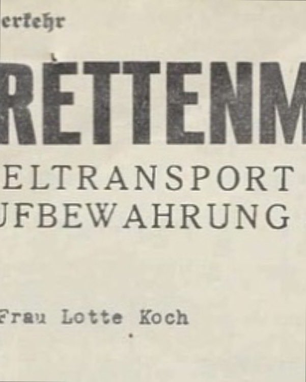 The documentary by <a href="/SophiaMue/">Sophia Muender</a> featuring the research on moving goods of emigrants and the confiscation after 1939 is now available in English, Spanish and Arabic. It features also our #provenanceresearch on the art collection of Georg and Lotte Koch. 🖇️ factsandfiles.com/en/projects/ko…