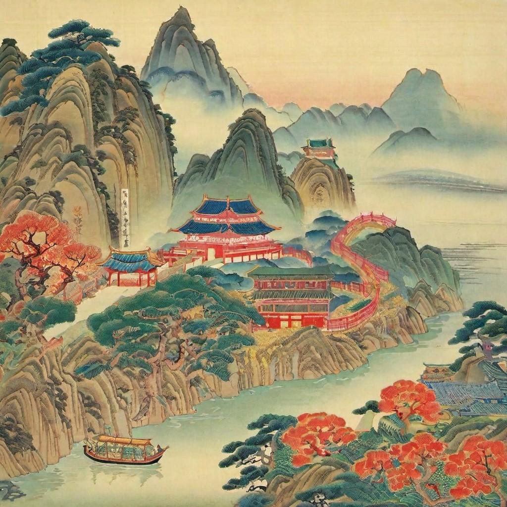 LinManuel148161's tweet photo. generated by aitubo @aitubo_AI 
The effect of lora models is very good.
Lora model:（SDXL）chinese style illustration -- 国风插画
#lora 
prompt:人间四月芳菲尽,山寺桃花始盛开(from a Chinese poem) https://t.co/piUmAJLClr