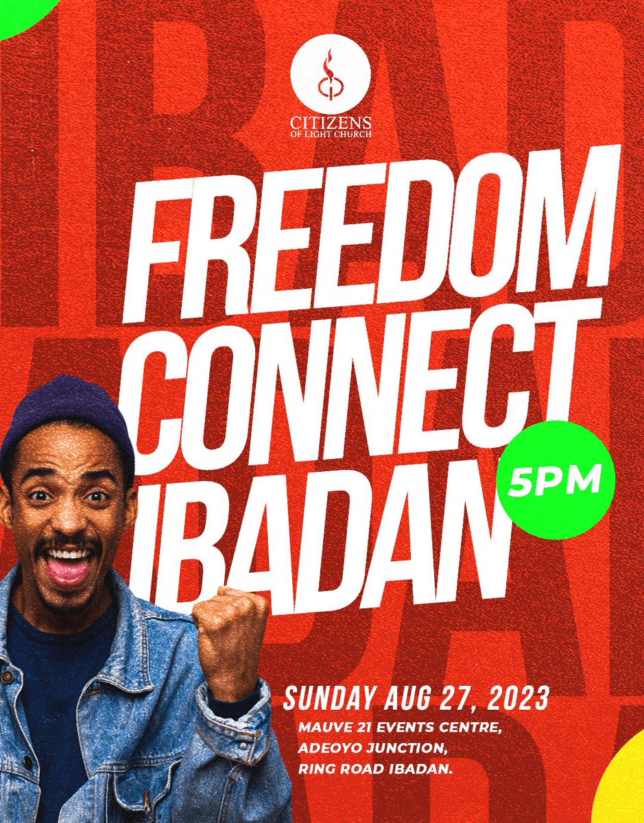 Clc_Ibadan's tweet image. FREEDOM CONNECT is basically bringing Church and a wonderful community to YOU. So, if you are anywhere near RING ROAD - CHALLENGE AXIS of Ibadan, here’s a beautiful time to come and fellowship with you.

Welcome to Freedom!

#clcibadan
#clctribe
#MadeInClc
#ChurchIsNotBoring