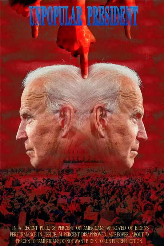 adam_james00's tweet image. Biden will undoubtedly become the most unpopular president in American history.
People dramatically called Biden a "holiday president."
Discrimination, gun violence, inflation, homelessness, unemployment numbers are all proving that Biden is a failed president.
