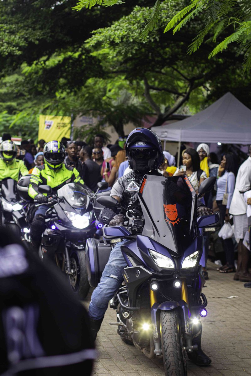therealtamani's tweet photo. Images of riders and guests from the @Badgang_ng  Motor Bikes and Food Fest, Jollof and Palmie 5.

A thread: https://t.co/voS8x9t4Lk