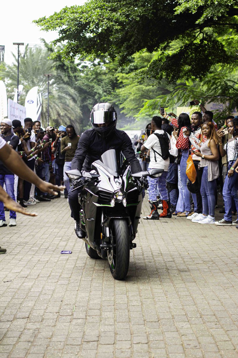 therealtamani's tweet photo. Images of riders and guests from the @Badgang_ng  Motor Bikes and Food Fest, Jollof and Palmie 5.

A thread: https://t.co/voS8x9t4Lk