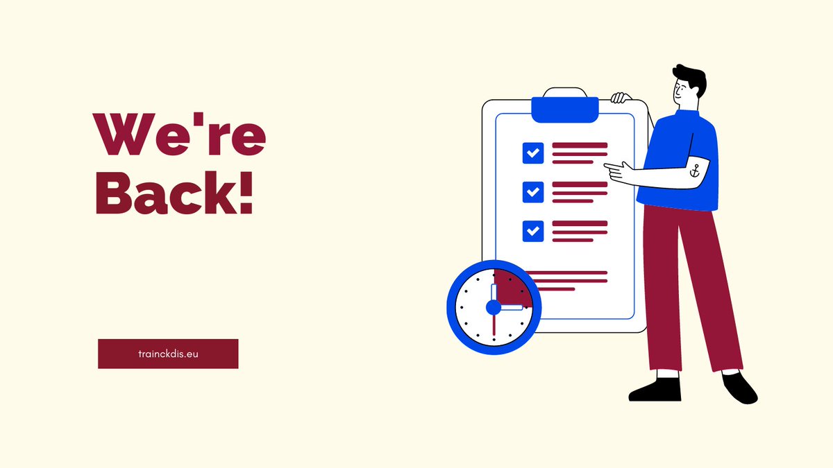 We hope you spent a pleasant summer. We are back, full of energy and already planning the future with TrainCKDis!