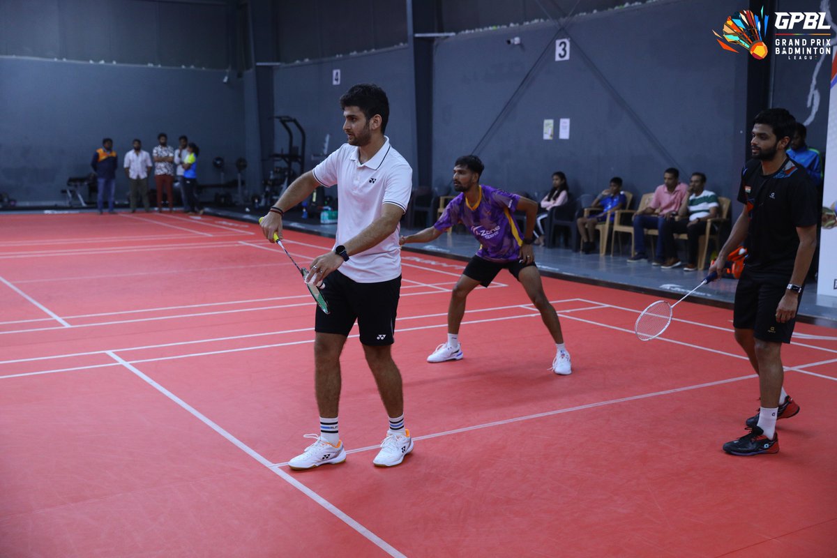 thewbsl's tweet photo. Glimpses from the exhibition match of the Grand Prix Badminton League held at A-Zone ,Hyderabad.

#TeamSpirit #BadmintonFever #GrandPrixBadmintonLeague #BadmintonFever #badmintonfever #india #gpblseason2 #badminton #badmintonforever #badminton #explorepage #JitegaKaun #GameOn https://t.co/EuMNLb9Dop