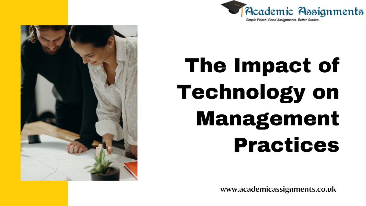#TechManagement #AcademicAssignments
🌐 Discover how technology is revolutionizing management strategies in Academic Assignments' insightful research. Stay ahead in the digital era! 📚
Visit- academicassignments.co.uk/blog/the-impac…