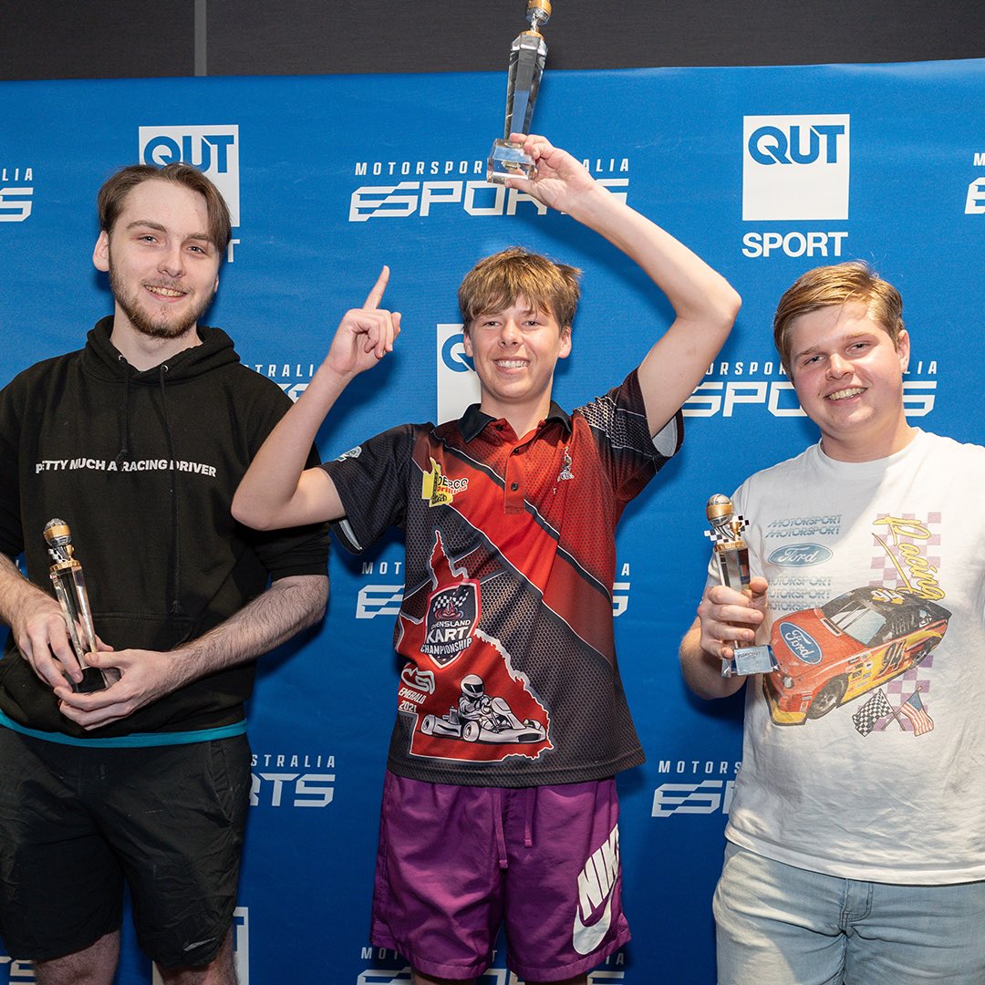 We had a great night last weekend celebrating Virtual Motorsport talent with <a href="/Motorsport_AUS/">Motorsport Australia</a> and <a href="/QldGov/">Queensland Government</a> !

12 of Queensland's fastest sim racers joined us at <a href="/QUT/">QUT</a> to battle it out for the Virtual Motorsport State Championship! 🏆

It was a step forward for the Esports community,