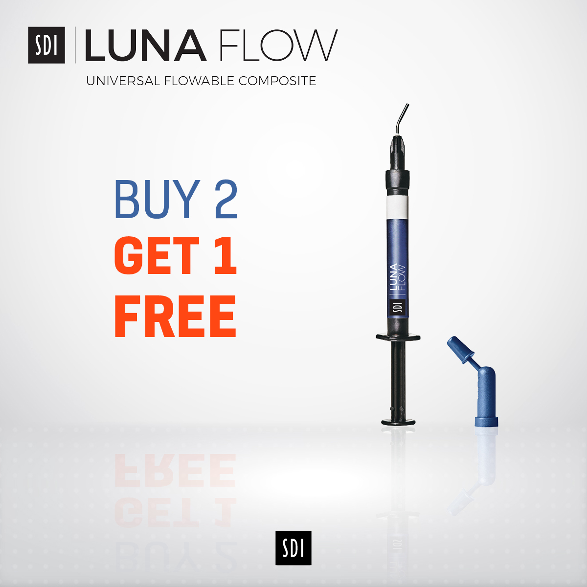 Luna Flow extra-strong flowable composite is the unbeatable universal restorative ideal for treating a wide range of cases including as a base or liner for Class V restorations and provisional repairs. 

Now BUY 2, GET 1 FREE:
sdirestoratives.co.uk/offers/ 

#restorativedentistry