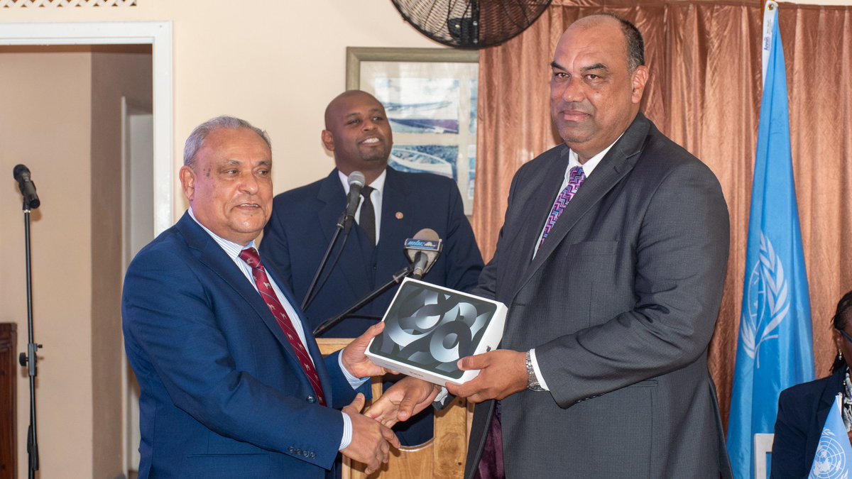 The E-Parliament System developed for the Rodrigues Regional Assembly under the #UNDPMauritius 'Prepare, Respond & Recover' offer was officially launched on 17 August 2023, aiming to enhance government services through #DigitalTransformation Read More: undp.org/mauritius-seyc…