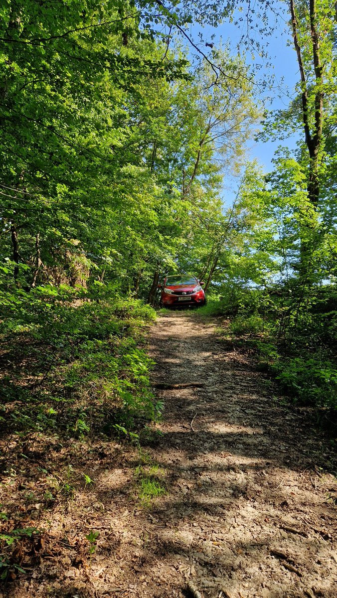 Alles ist einfach Parkplatz.