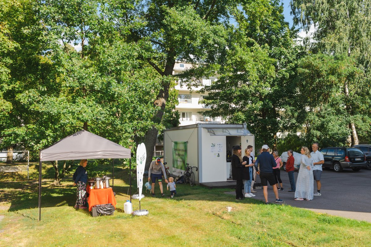 Circular Green Blocks tweet media