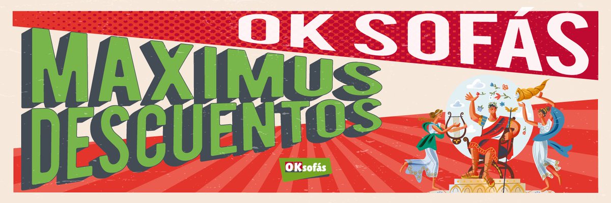 OKSofas_es's tweet image. Llegan los MAXIMUS DESCUENTOS
Solo durante el próximo mes podrás conseguir tu sofá a un precio increíble.
💥¡¡Es hora de comprar con unos descuentos increíbles.!!💥
¡Aprovéchate de estas rebajas!
👉 tu tienda mas cercana aquí oksofas.es/buscador-de-ti…

#EstoyOK #OkSofás #descuentos