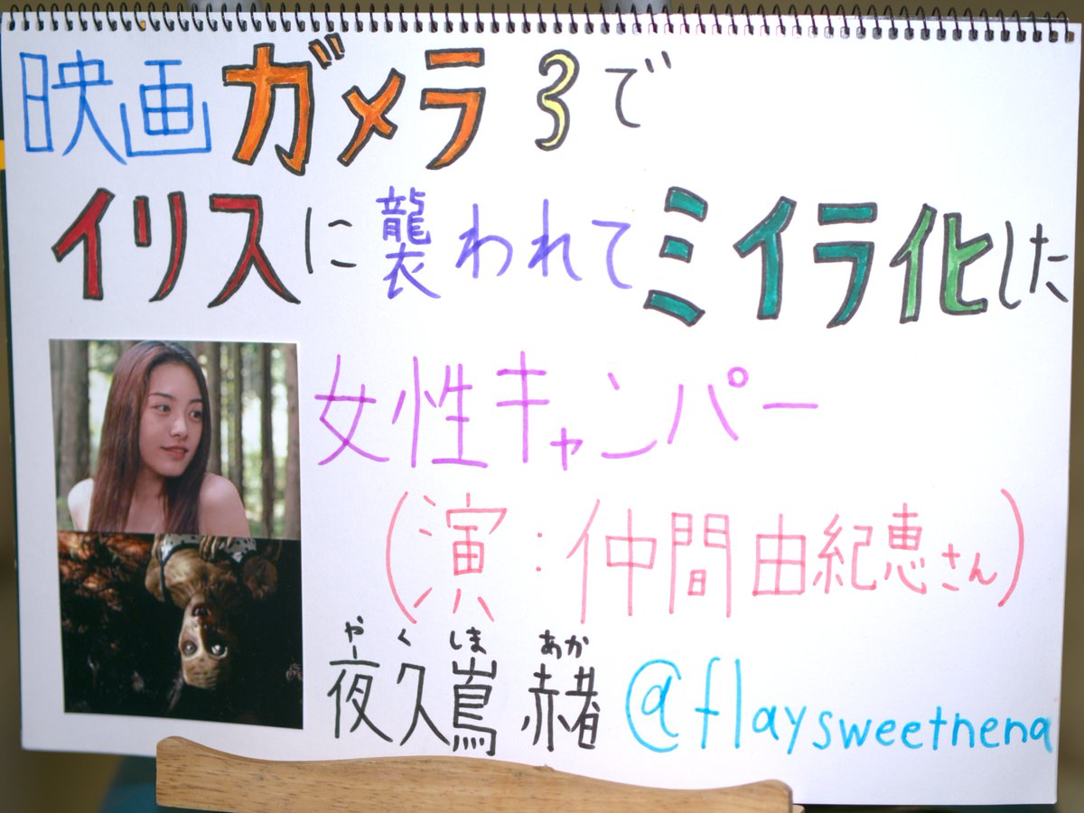 sugarhouse_a's tweet photo. コミケ2日目

ガメラ３
女性キャンパー（仲間由紀恵さん）
夜久嶌 赭 さん (@flaysweetnena )

#C102
#C102_cos
#コスプレ https://t.co/KFQ4PvXqAB