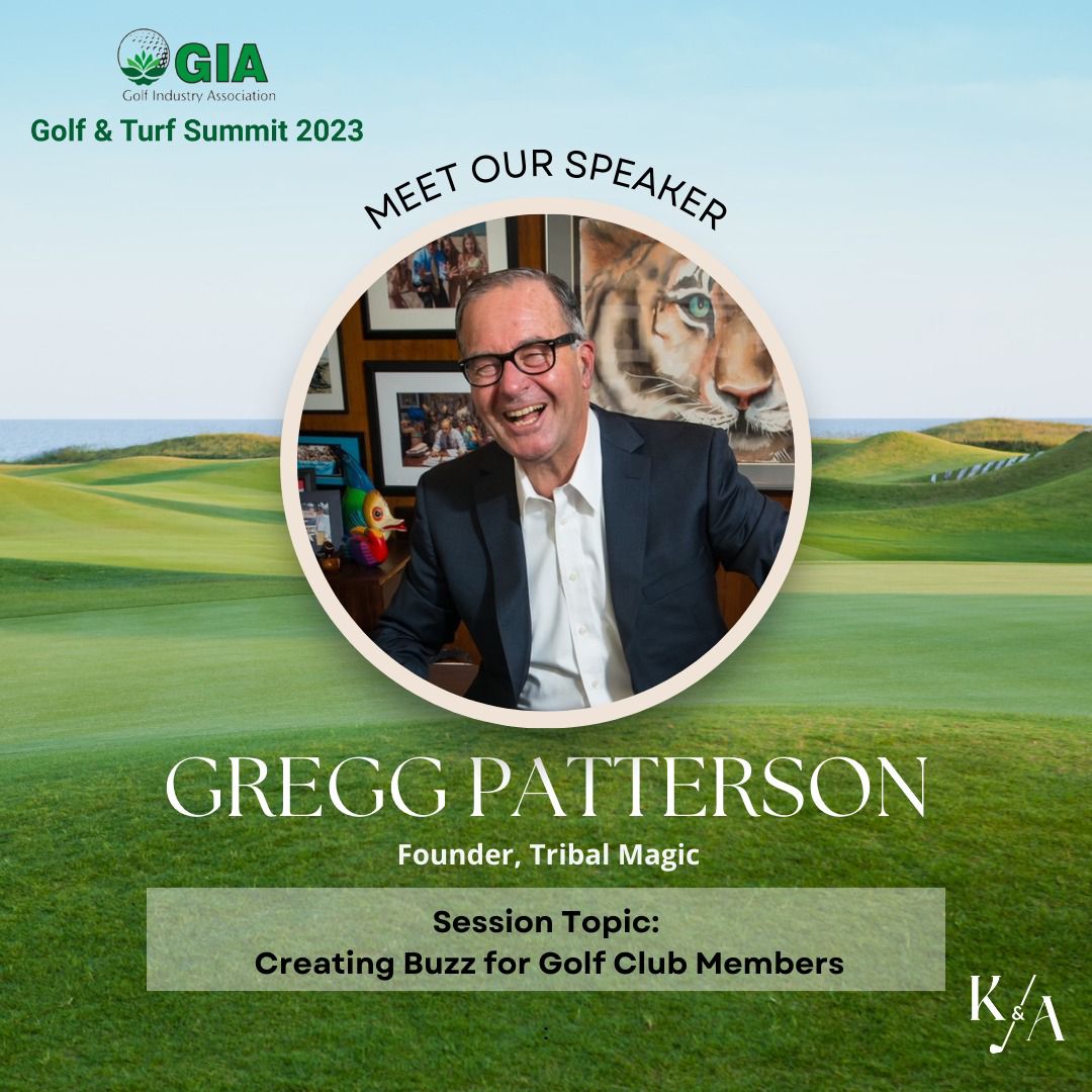 We are extremely honored to have Gregg Patterson with us for an exciting session on Club Management at the GIA Golf & Green Summit 2023.
@greggpatterson

#GIASummit2023 #GIA #GIASummit #GIAGolfSummit #GolfIndustryAssociation #golfevent #golfindia