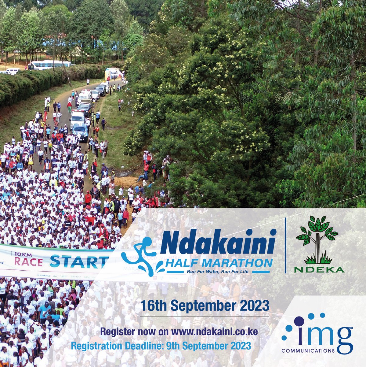 NdakainiHM's tweet photo. Fuel your passion for running and embrace the excitement of the upcoming #NdakainiHalfMarathon2023. 

🔗 Secure your place by clicking the link in our bio and let's make this race a triumph of perseverance!

📅Registration Deadline: 9th September 2023

#Run4WaterRun4Life🏃‍♀️ https://t.co/E7GimPP6ig