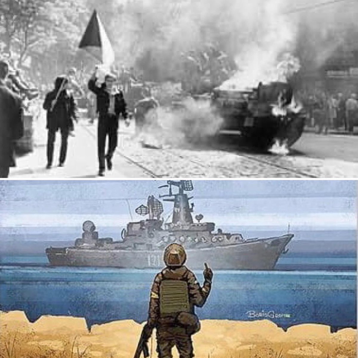 MartaMajercik's tweet photo. Každý rok tu zdieľam: 21. 8. 1968◾️
Nikdy sa neospravedlnili. A my nikdy nezabudneme.🇨🇿🇸🇰 #bezdomuivane #sovietinvasion #czechoslovakia #nezabudneme
A druhý rok pridám:
#GloryToUkraine🇺🇦
#fightforfreedomneverends
#neodpustíme #nezabudneme
📸:Wiki https://t.co/atq1QwvoaR