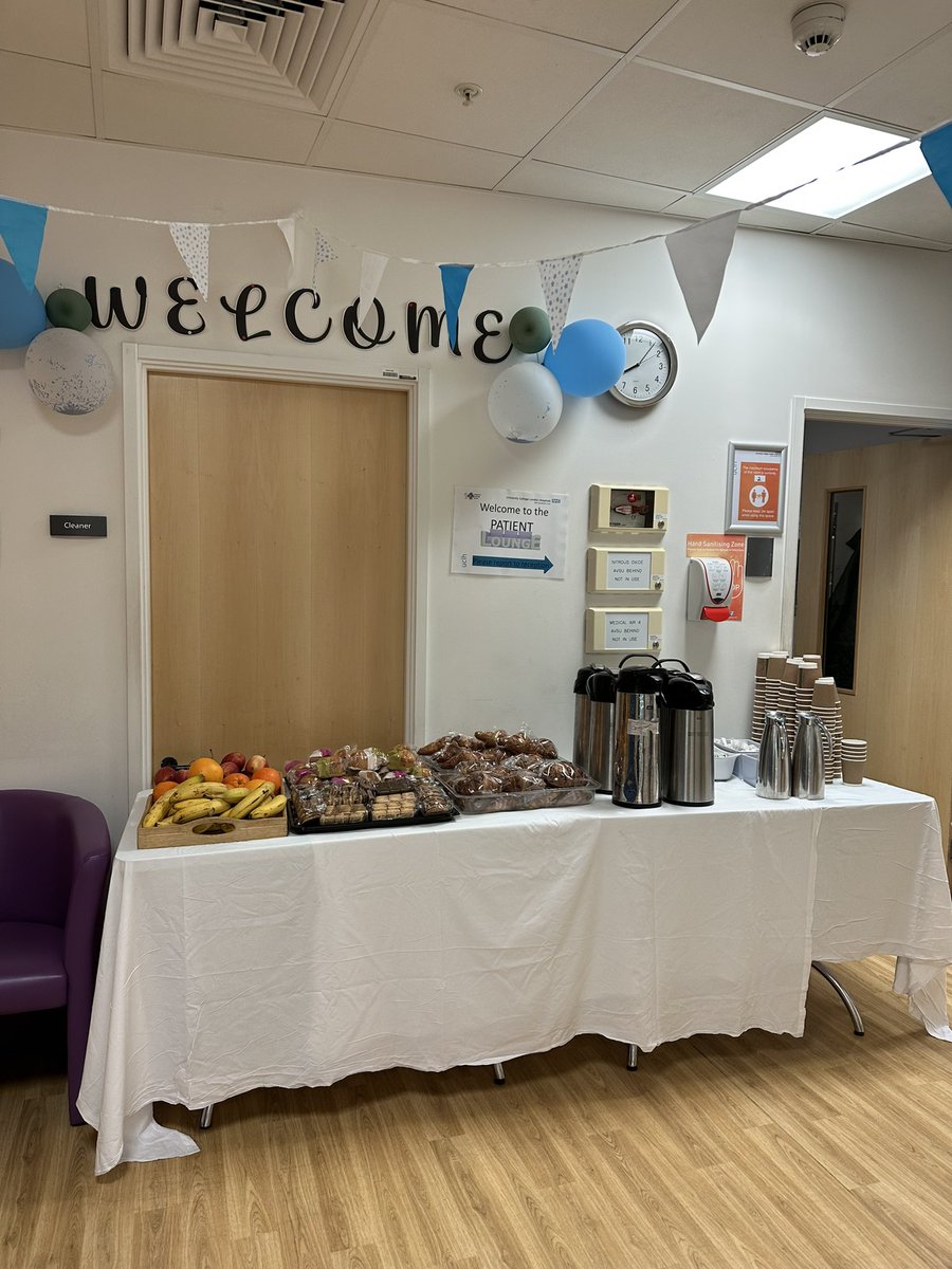 Come down to our @uclh Integrated Discharge Team Open Day in the Patient Lounge, UCH ground floor today! Learn about discharge and enter our raffle to win prizes, including a £50 love to shop voucher. Complimentary food and beverages!!