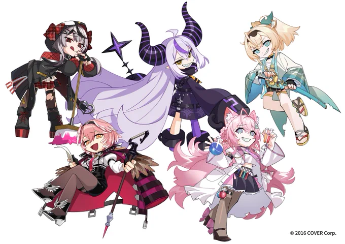 【お知らせ】秘密結社holoXのNew Single 『 迷宮なラビリンス』のイラストを描かせていただきました!よろしくお願いいたします!  『迷宮なラビリンス』MV   配信リンク   holoXオフコラボ告知配信  #SSholoX