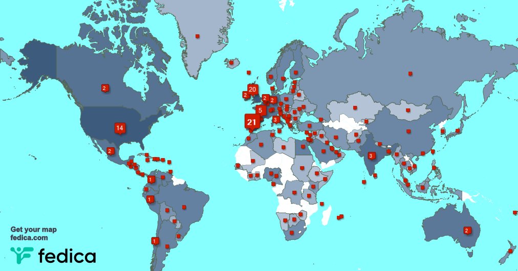 Tengo 5 nuevos seguidores, desde Filipinas 🇵🇭 durante la última semana fedica.com/!EBSBarcelona