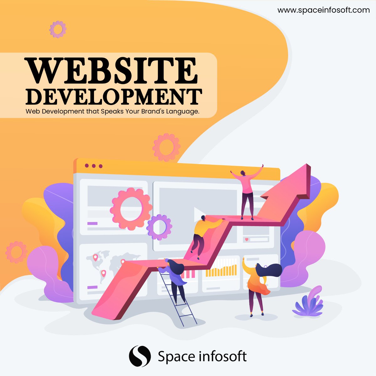 spaceinfosoft's tweet image. A career in web development is both challenging and fulfilling - Space Infosoft.
.
.
#spaceinfosoft #website #website_development