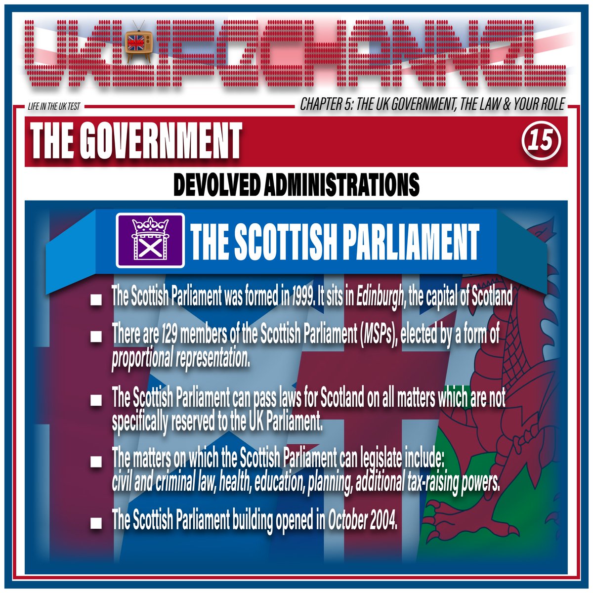UKLifeChannel1's tweet photo. LIFE IN THE UK TEST
The Scottish Parliament
#uklifechannel #lifeintheuktest #unitedkingdom #Britain #greatbritain #devolvedadministrations #scotland #scottishparliament #edinburgh #MSPS #civilandcriminallaw #health #education #Planning #taxraising #thescottishparliamentbuilding https://t.co/PryYxW1QzF