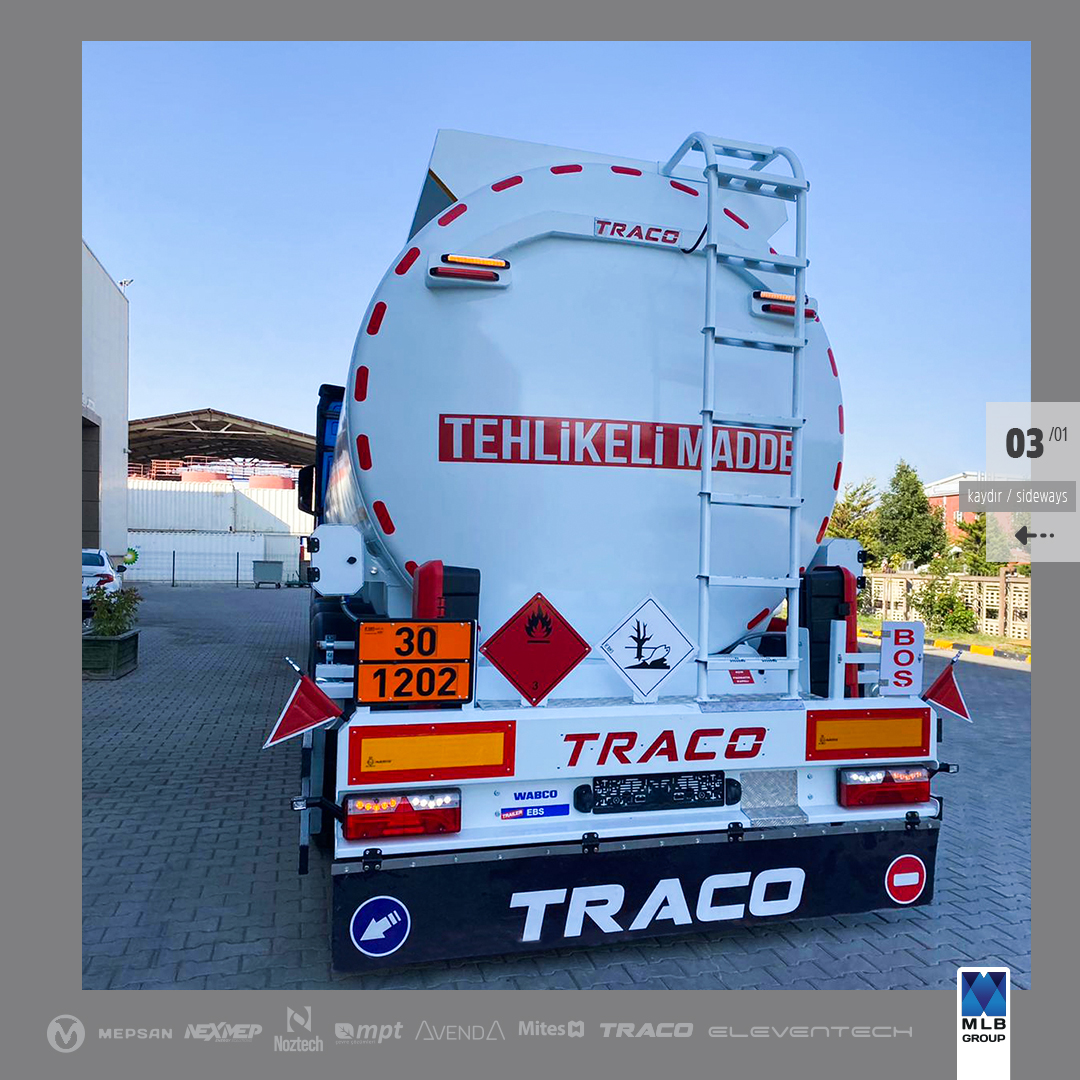 TTreyler's tweet photo. Bolu’da bulunan Sarkon Enerji de Traco’yu tercih etti. ADR sertifikalı alüminyum treylerde Sarkon Enerji’ye sevkiyatımızı gerçekleştirdik.

Traco, üstün teknolojisi ve yüksek kalitesiyle güvenli taşıma hizmeti sunuyor.

#traco #adr #aluminyum #tanker #treyler #mlbgroup https://t.co/VWxg1k0gPF