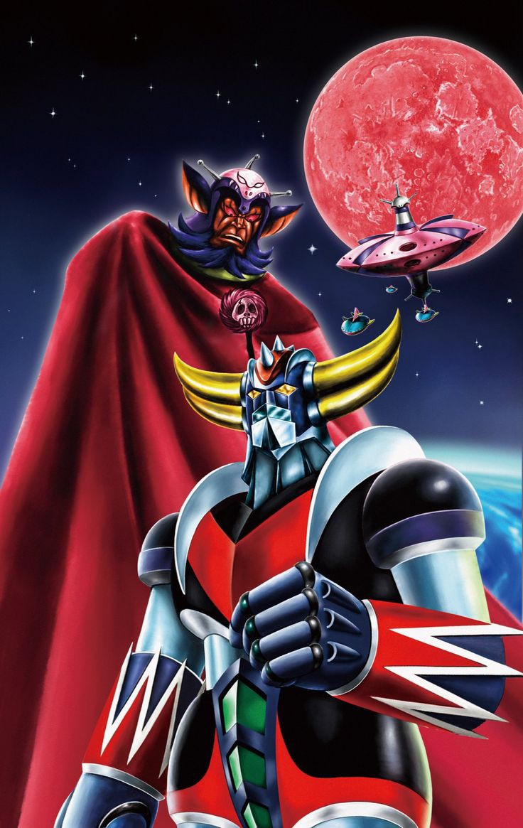 #goldorak #grendizer #uforobot #japan #anime #vintage #80s #artwork #illustration