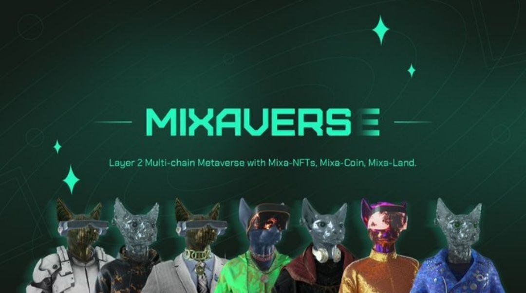 Mixaverseone_'s tweet photo. Mixaverse is a Multi-chain #Metaverse platform that empowering a sustainable metaverse economy with Mixa-NFTs, Mixa-Coin, and Mixa-Land.🌐💎🚀

Immerse yourself in our virtual world, where players unite, equity #NFTs shine, and #GameFi and #Social-Fi converge. https://t.co/nU7Hn9uWAy